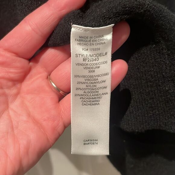 Splendid wool blend open front cardigan with pockets SZ Xlarge - Picture 5 of 9